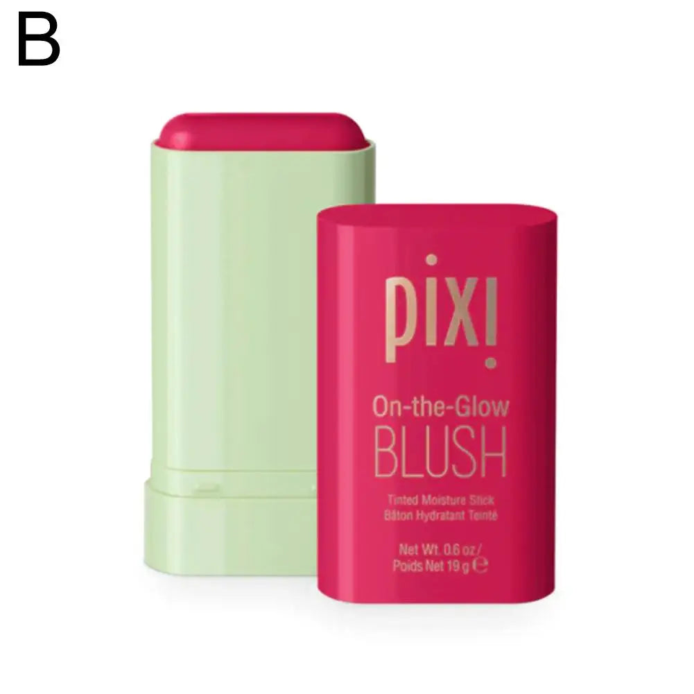 Pixi Blush Stick 3 In 1 Easy Color Rouge Blusher Cream Cheek Eye Lip Tinted Waterproof Mositure Face Contouring Shadow Blusher