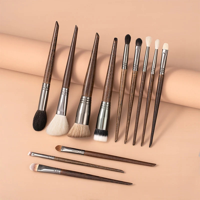 OVW Makeup brushes set Professional Natural goat hair brushes Foundation Powder Contour Eyeshadow make up brushes