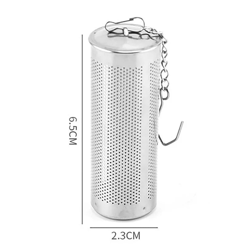 Creative 304 Stainless Steel Tea Leaf Infuser Strainer Spice Herbal Teapot Reusable Mesh Filter Home Kitchen Accessories