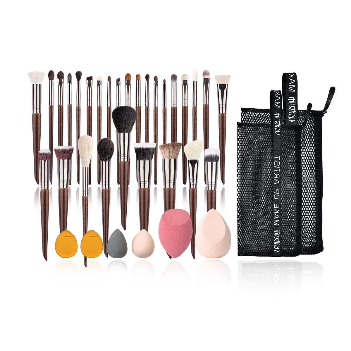 OVW Natural Makeup Brushes Set Eyeshadow Make Up Brush Goat Hair Kit for Makeup nabor kistey Blending  pinceaux maquillage