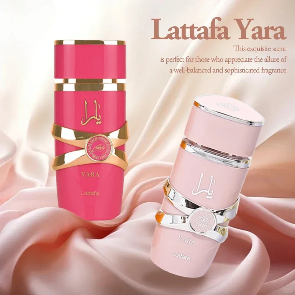 Lattafa Yara Candy EDP 100ML Original Eau De Parfum Lasting Fragrances Deodorant Pheromones Attract Men