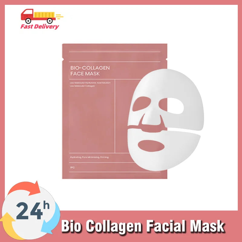 Bio-Collagen Face Mask Anti-Wrinkle Firming Overnight Mask With Hydrolyzed Moisturizing Refreshing Brightening Repair Skin Care