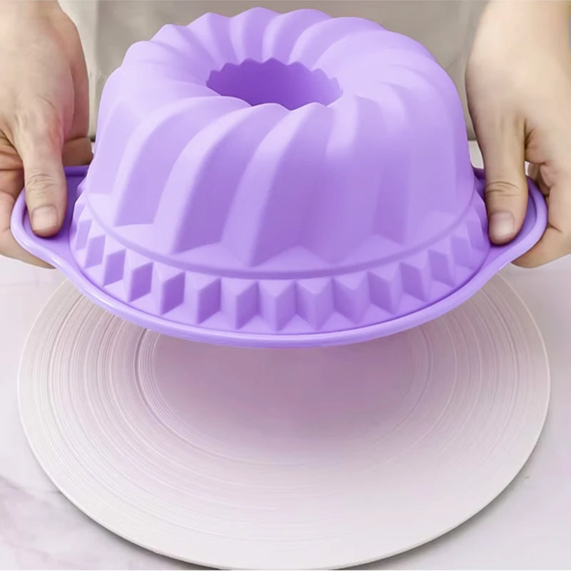 FAIS DU Purple Baking Mold For Pastry Shape And Accessories Cake Decorating Tools Silicone Mould Bakeware Muffin Cupcake Molds