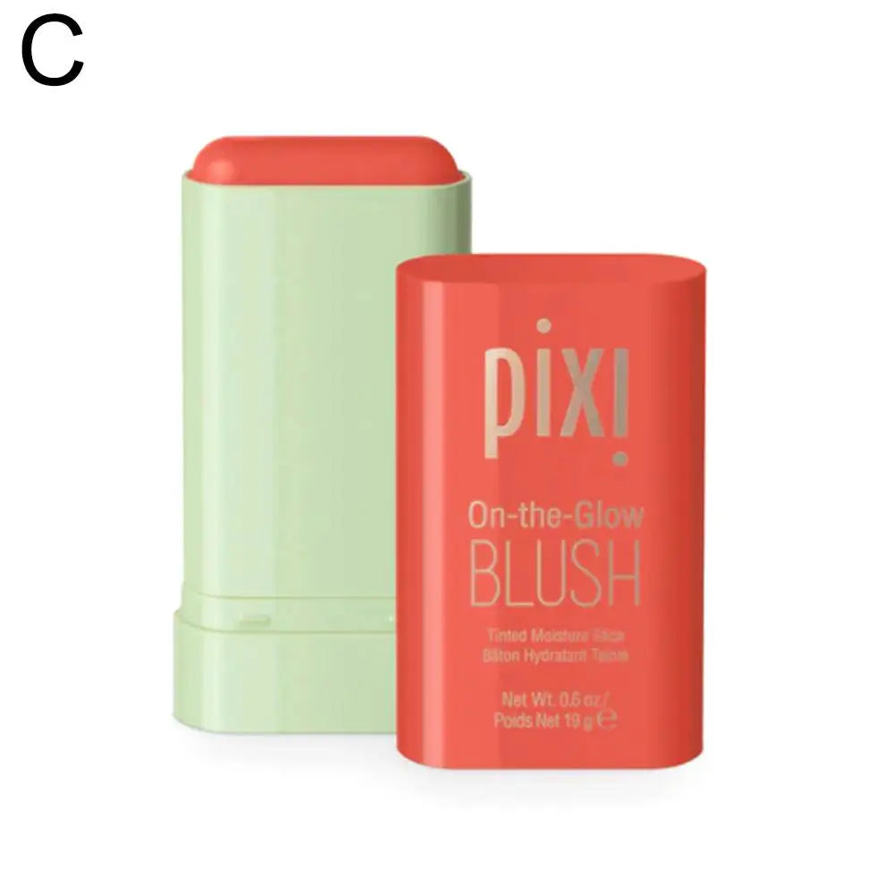 Pixi Blush Stick 3 In 1 Easy Color Rouge Blusher Cream Cheek Eye Lip Tinted Waterproof Mositure Face Contouring Shadow Blusher