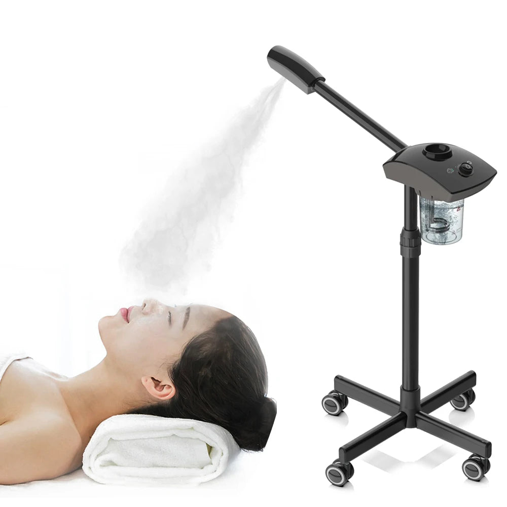 Ozone Sprayer Hot Facial Steamer Warm Mist Humidifier for Face Deep Cleaning Vaporizer Salon Home Spa Skin Care Whitening