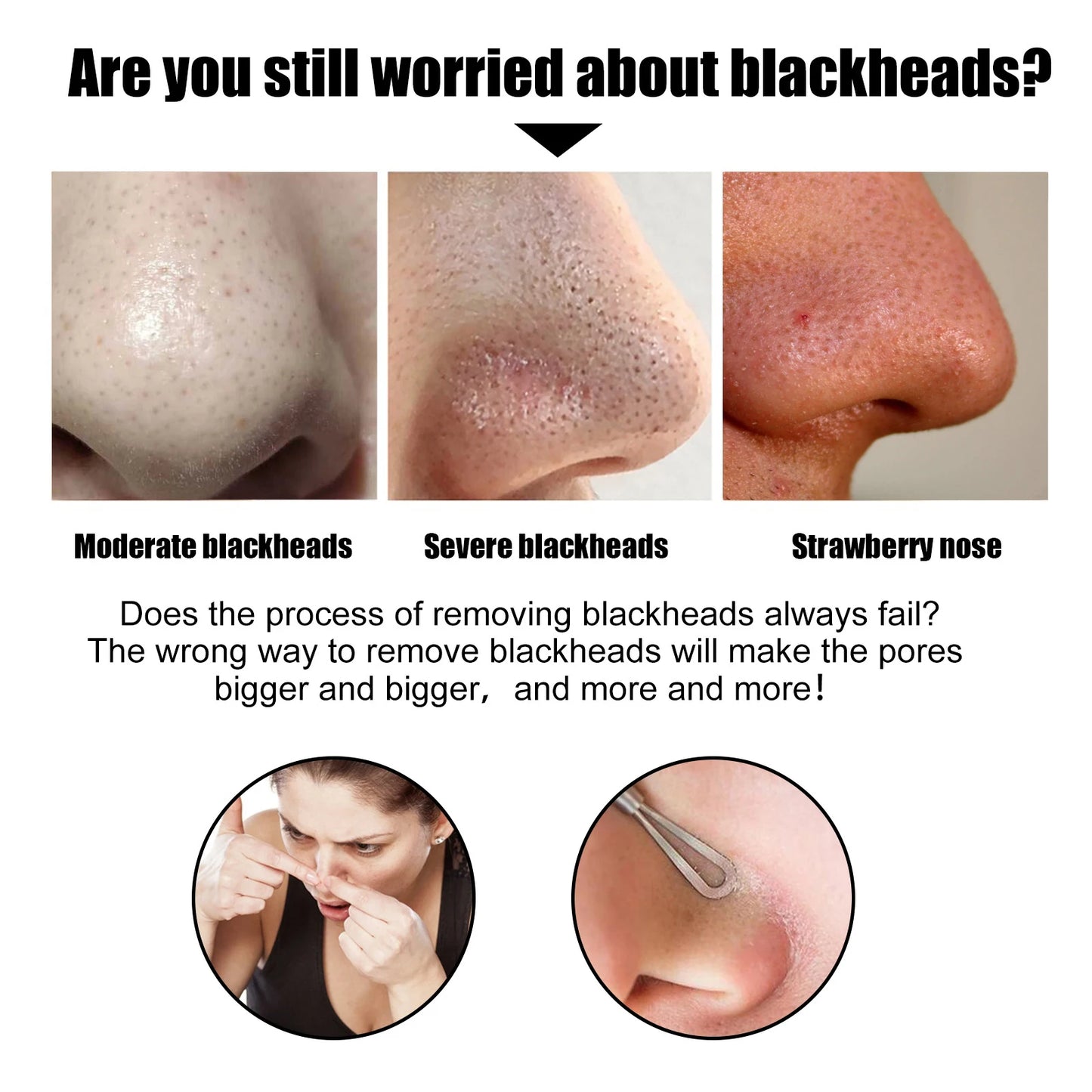 New Blackhead Removal Nose Mask Pore Patch Blackhead Mask Exfoliating Blackhead Deep Cleansing Skin Care Beauty Health