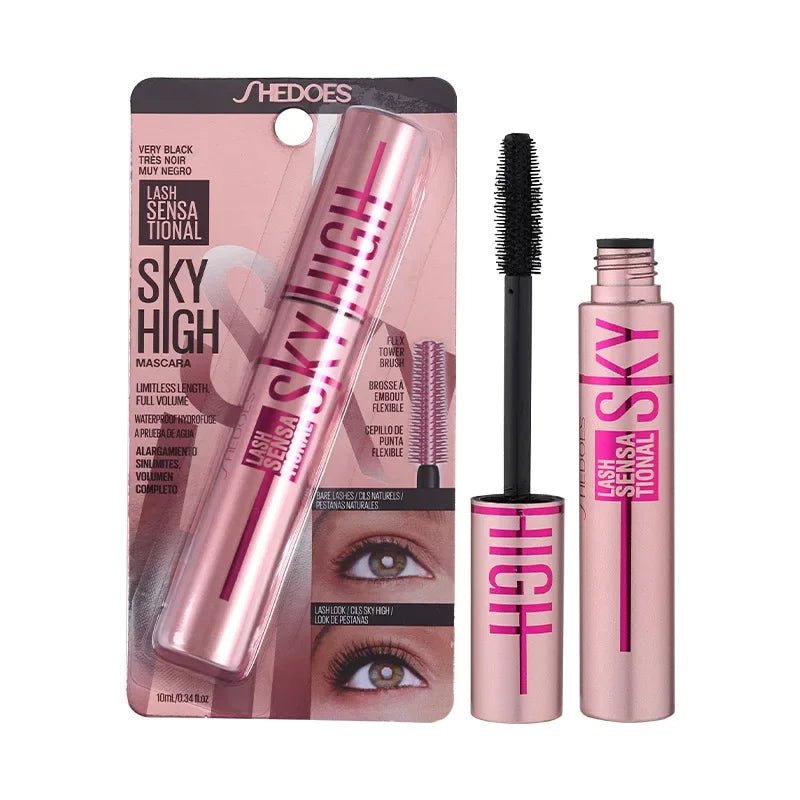 4D Mascara Lengthening Waterproof Thick Curling Lasting Eyelash Extension Black Mascara Natural Eyelash Enhance Cosmetics Makeup