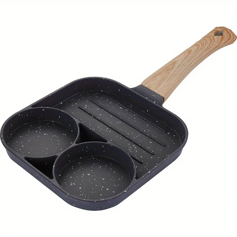 Kitchen Egg Frying Pan Nonstick Pancake Pans 3/4-Cups Cookware Pancake Pan Egg Pan Suitable for Gas Stove Induction Cooker 1 Pcs