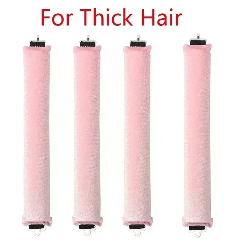 Heatless Hair Curlers Curling Rod Headband No Heat Hair Rollers Lazy Curls with Hook Sleeping Soft Flexi Rods Hair Styling Tools