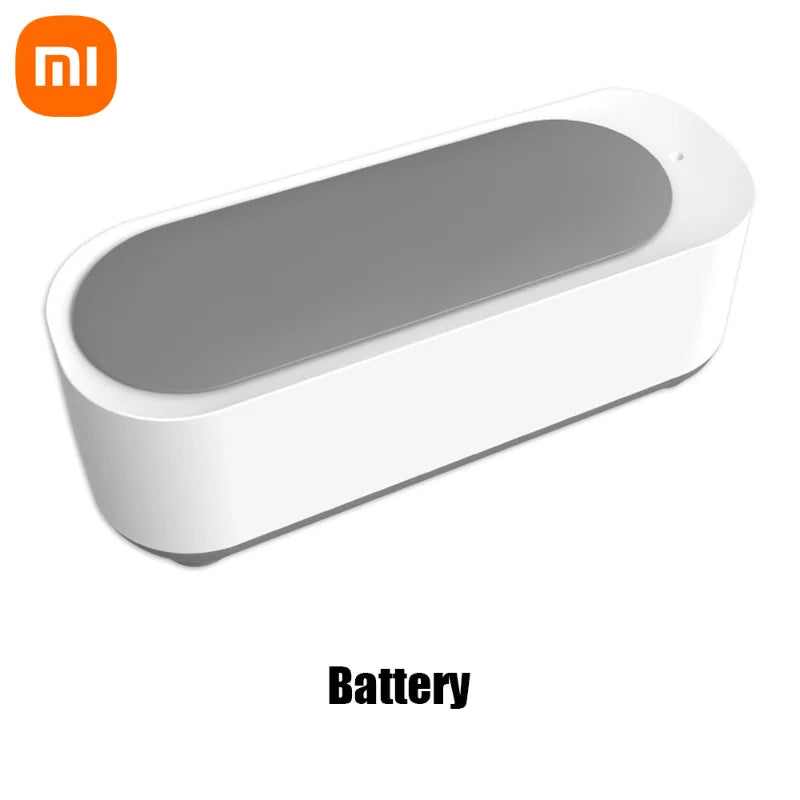 Xiaomi Ultrasonic Cleaning Machine 45000Hz High Frequency Vibration USB Charging Battery 360°Jewelry Glasses Watch Ring Cleaner