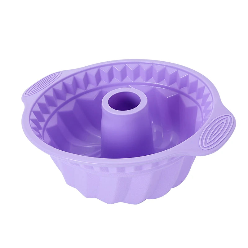 FAIS DU Purple Baking Mold For Pastry Shape And Accessories Cake Decorating Tools Silicone Mould Bakeware Muffin Cupcake Molds